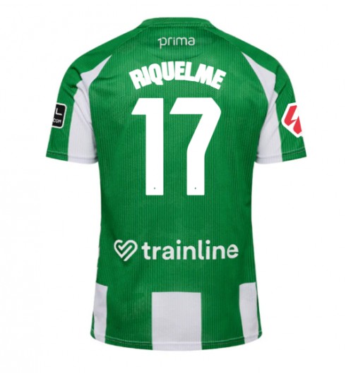Real Betis Rodrigo Riquelme #17 Domácí Dres 2025-26 Krátký Rukáv Real Betis Rodrigo Riquelme #17 Domácí Dres 2025-26 Krátký Rukáv